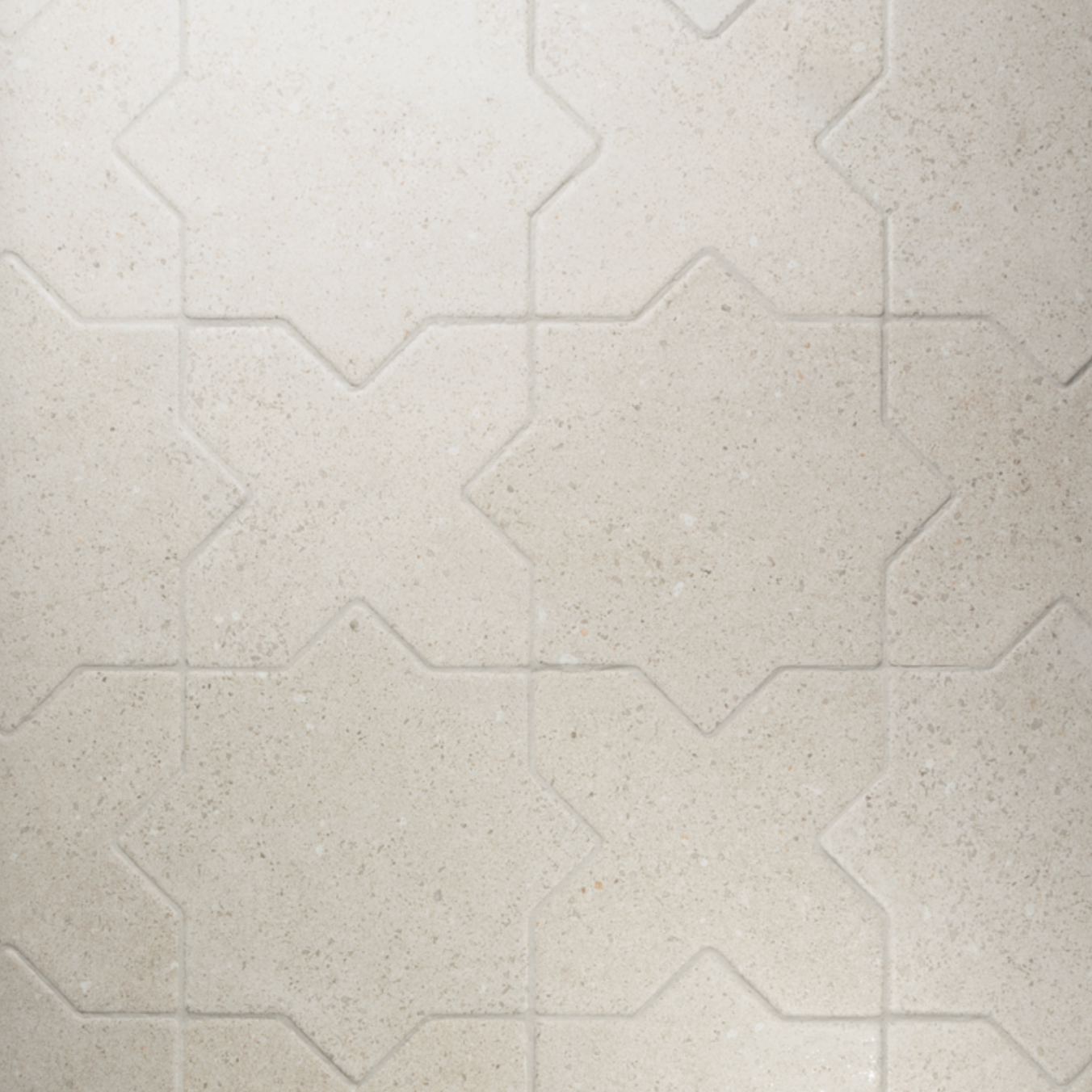 Elda Star+Cross | Porcelain Stone Look Floor & Wall Tile